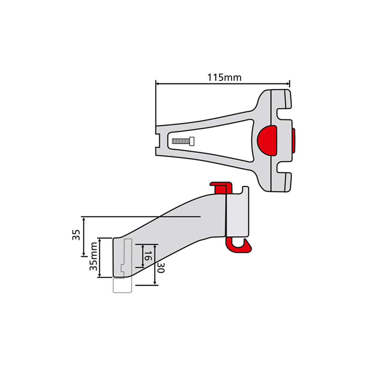 Adaptateur de casque Klickfix pour adaptateur Forward 1-1 8
