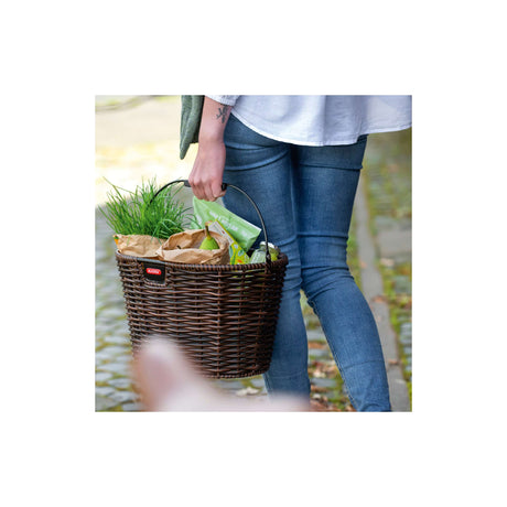 Klickfix rixen kaul panier, avant structura ovale fr.basket r k structura ovale noir marron