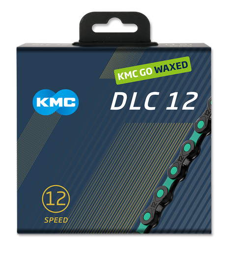 Chaîne Kmc dlc12 noir celeste 126s cirée