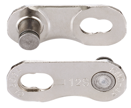 Connecteur de liaison de connexion Kmc flatnr argent, carte 2 pièces