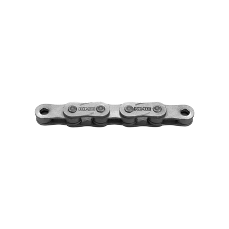 Kmc z1ehx étroit ept extra long 128 schakels e -bike verrouillage - broche de 7,8 mm - argent foncé
