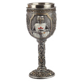 Calice de croisé de chevalier médiéval décoratif