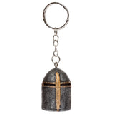 Porte-clés casque de chevalier médiéval