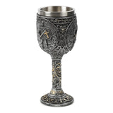 Calice décoratif de château de chevalier médiéval