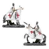 Chevalier de croisade à cheval - protecteur