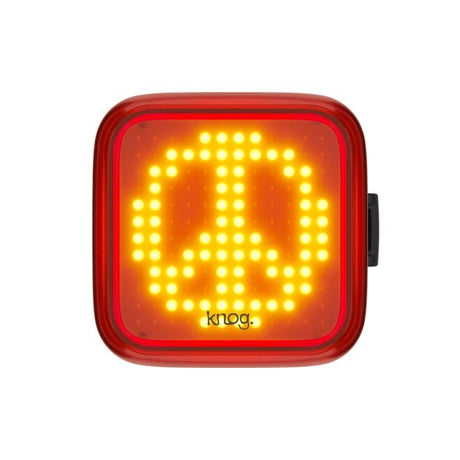 Knog blinder arrière - paix - noir