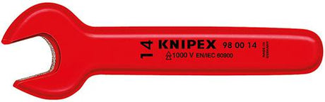 Clé à fourche simple Knipex 16 mm vde