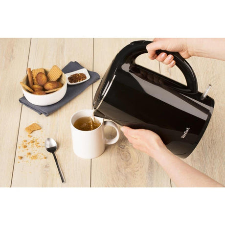 Bouilloire Tefal safe'tea 1,7l 1800w plastique double paroi