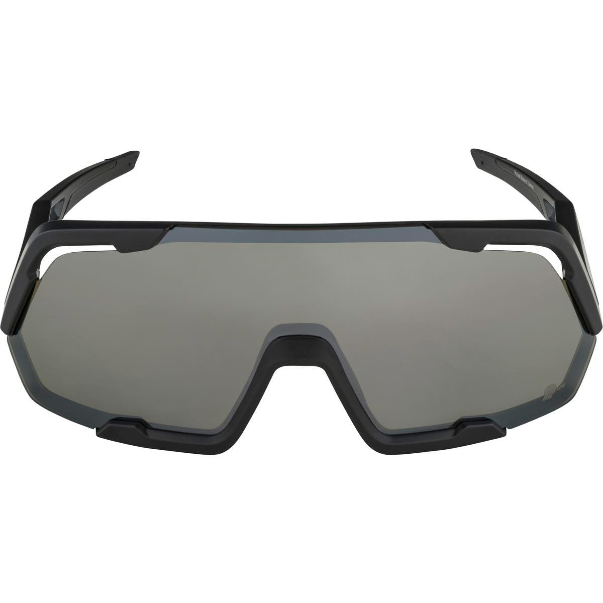 Alpina sports lunettes de sport rocket q-lite noir mat