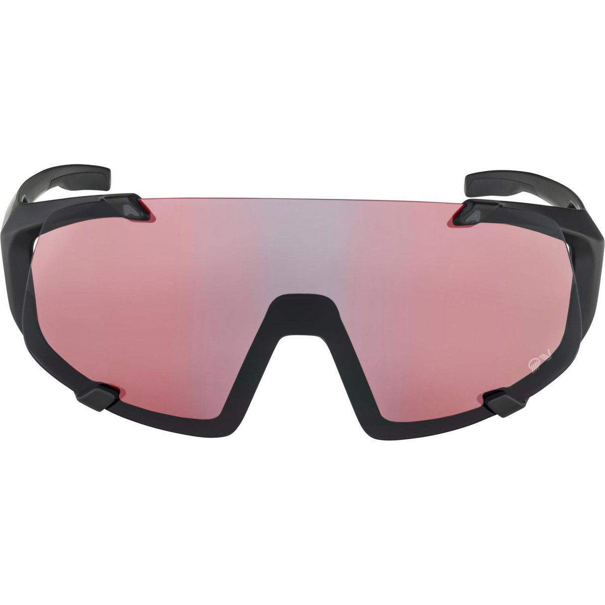 Alpina sports lunettes de sport hawkeye qv noir mat