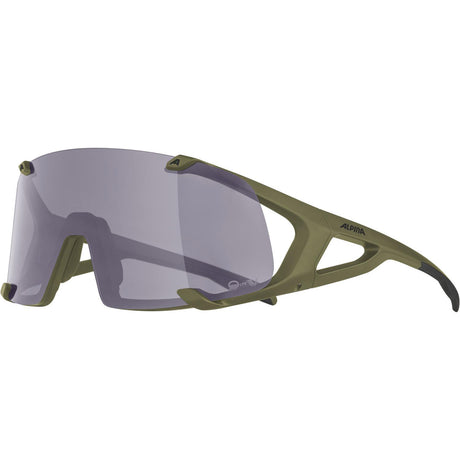 Alpina sports lunettes de sport hawkeye q-lite v olive