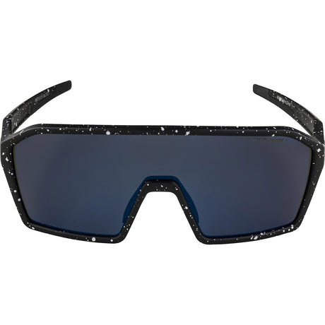 Alpina sports lunettes de sport ram q-lite bleu miroir lentille noir