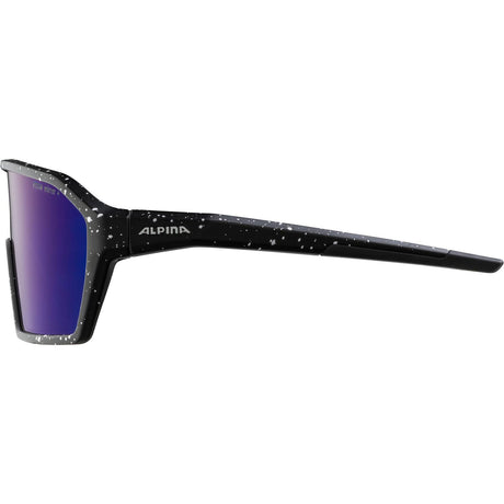 Alpina sports lunettes de sport ram q-lite bleu miroir lentille noir