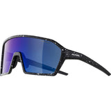 Alpina sports lunettes de sport ram q-lite bleu miroir lentille noir