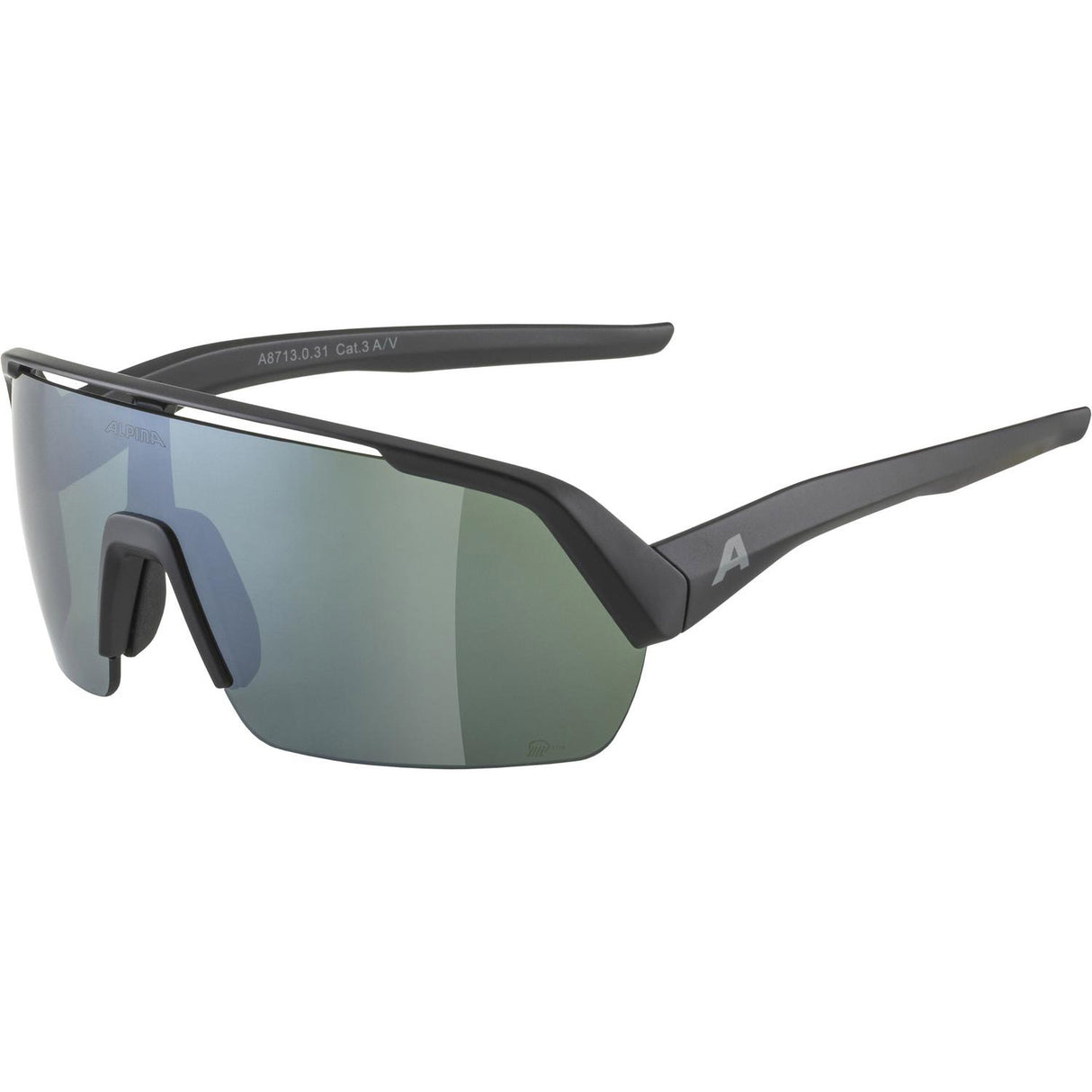 Alpina sports lunettes de sport turbo-hr q-lite noir