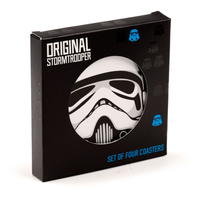L'ensemble original de 4 sous-verres Stormtrooper