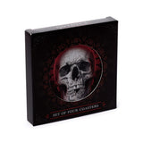 Ensemble gothique de 4 sous-verres