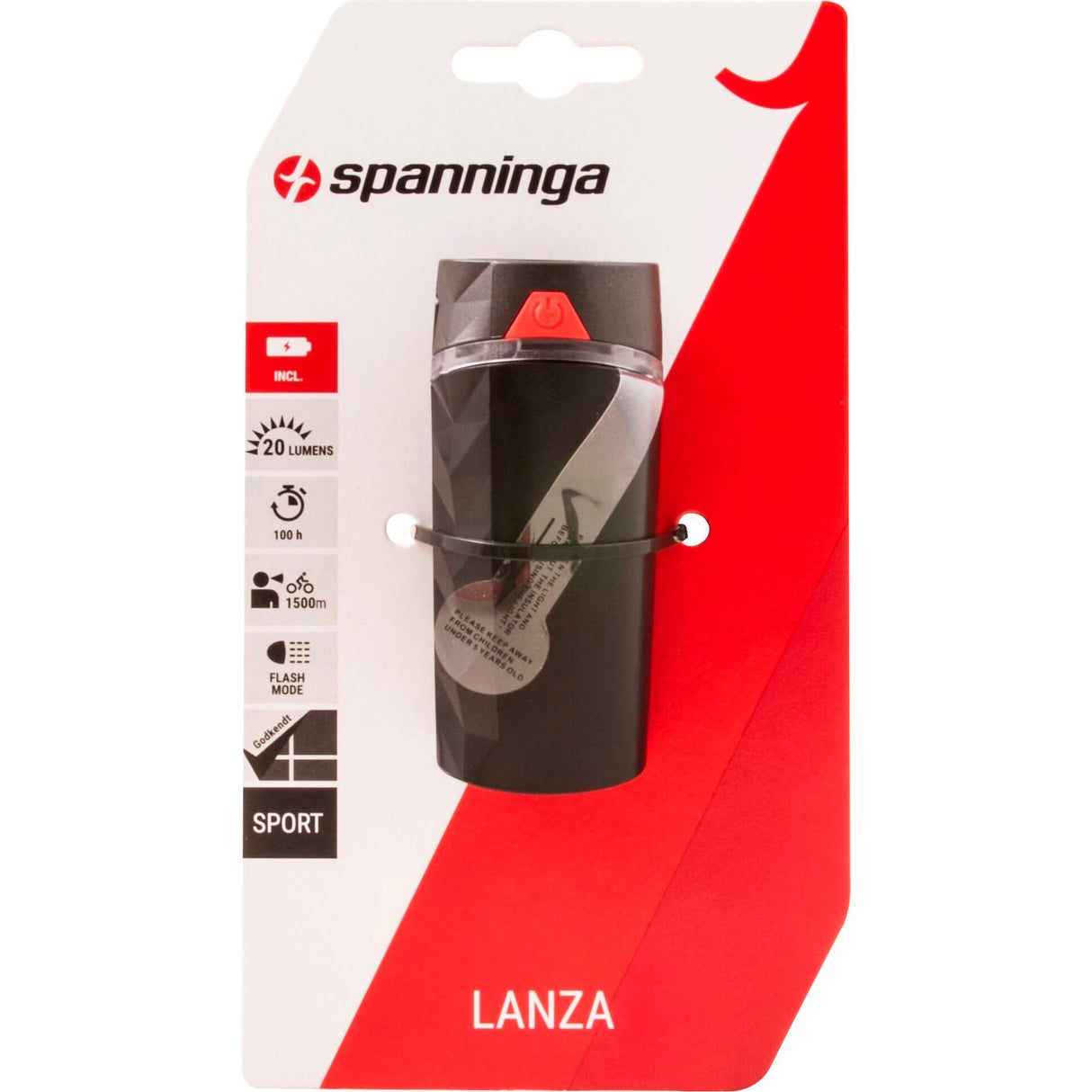 Batterie de lanza phare 20 lumen