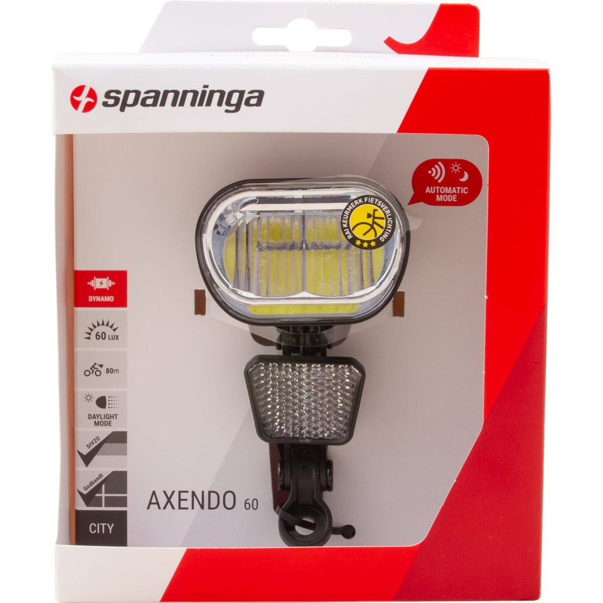 SPANNINGINA Reflight Axendo 60 Xdastc Dynamo M Reff + Kabel