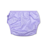 Léopard | couche de bain lavable lilas