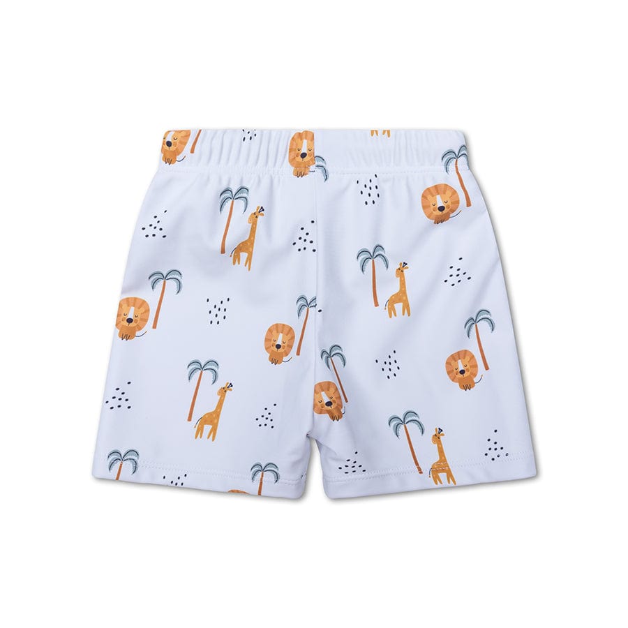 Jungle | boxer de natation anti-UV multicolore pour garçons