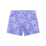Étoile de mer | boxer de natation uv lilas pour garçons