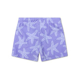 Étoile de mer | boxer de natation uv lilas pour garçons