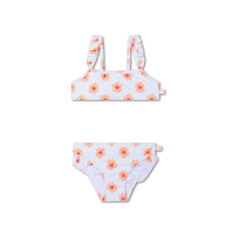Amour floral | bikini UV multicolore pour filles