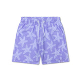 Étoile de mer | maillot de bain anti-UV lilas pour garçons