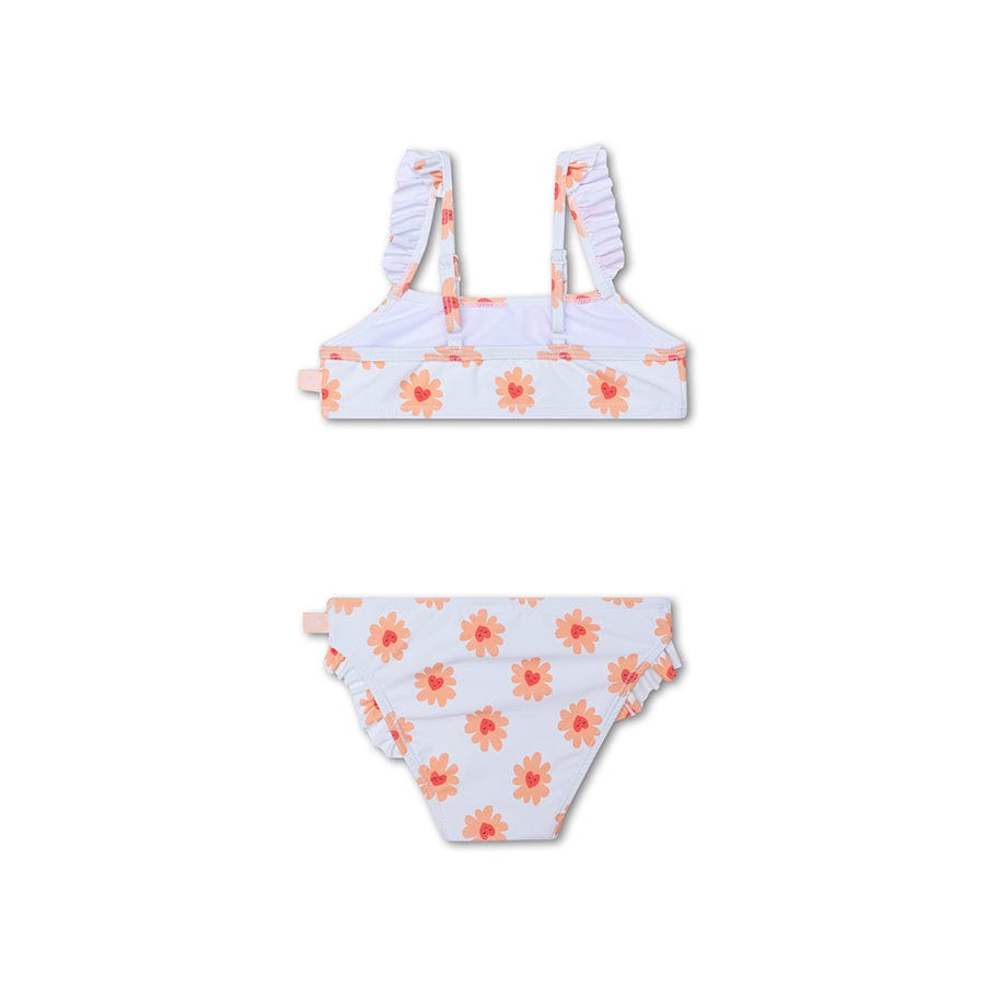 Amour floral | bikini UV multicolore pour filles