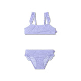 Léopard | bikini uv filles lilas