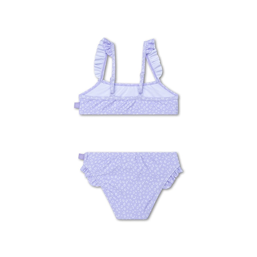 Léopard | bikini uv filles lilas