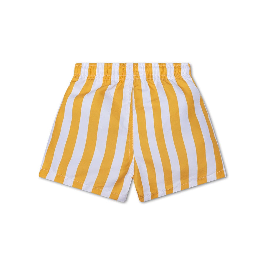 Flux | maillot de bain UV jaune blanc garçons