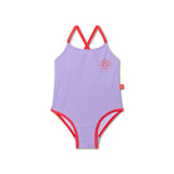 Tons emblématiques | maillot de bain uv violet pour filles