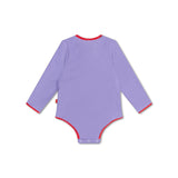 Tons emblématiques | maillot de bain uv à manches longues pour filles violettes
