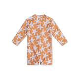 Étoile de mer | maillot de bain anti-UV orange pour garçons