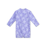 Étoile de mer | maillot de bain UV lilas pour garçons