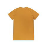 Tons purs | maillot de bain anti-UV jaune à manches courtes