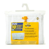 Couverture de protection de vélo VK (3) duo blanc