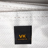 VK Couverture de protection des vélos (2) blanc classique avec anneaux