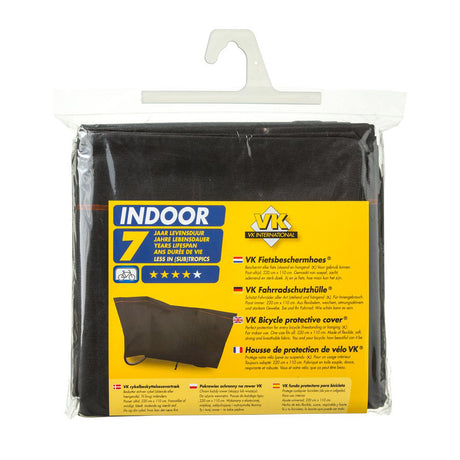 Couverture de protection de vélo VK (76) noire intérieure