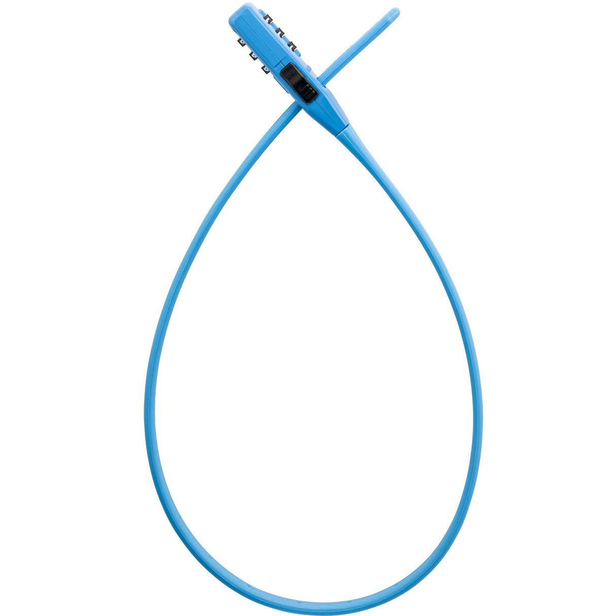 Kryptonite câble de verrouillage code clic serrure combo bleu