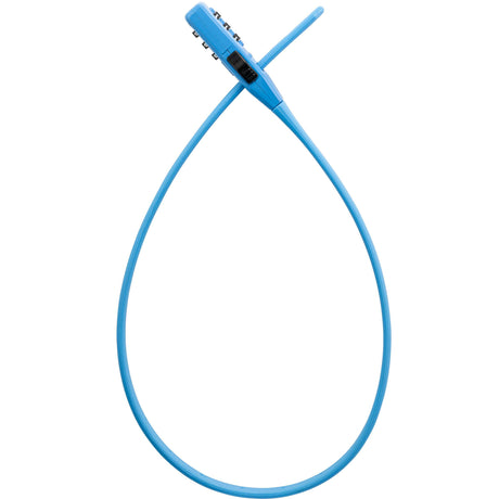 Kryptonite câble de verrouillage code clic serrure combo bleu