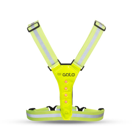 Gato gilet led sport plus sûr jaune fluo taille unique