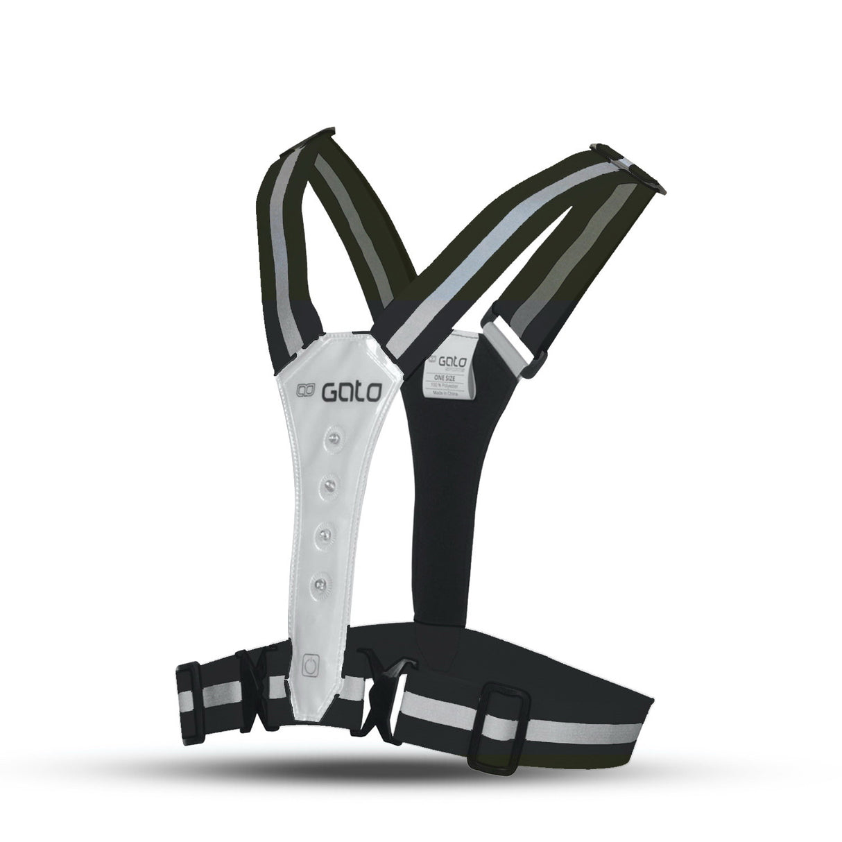 Gato gilet led sport plus sûr anthracite taille unique