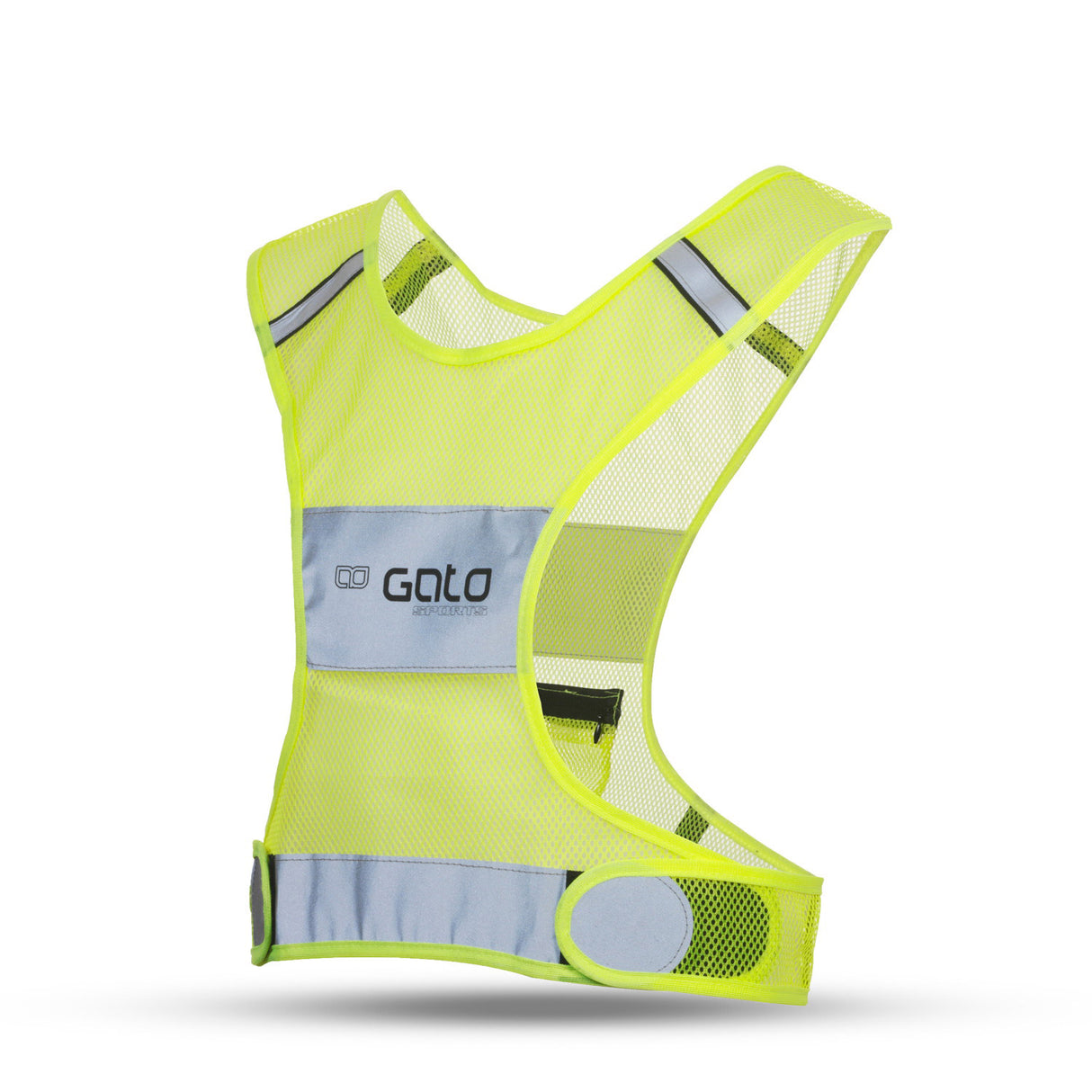 Outwet X vest reflective neongeel maat S