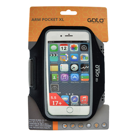 Outwet Gato ARM POCKET XL Black One Size