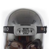 Overwet Casque principal lampe USB gris One-taille