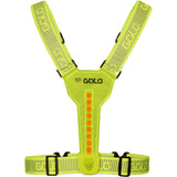 Outwet gato gilet ultra led usb taille unique jaune fluo
