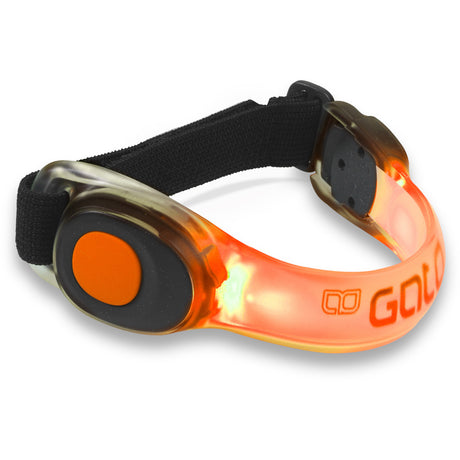 Outwet chat bracelet led usb taille unique orange fluo